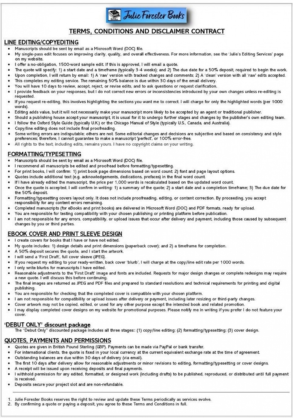 T&Cs (Last updated October 2025)