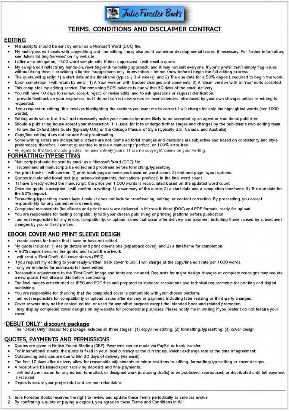 T&Cs (Last updated October 2025)