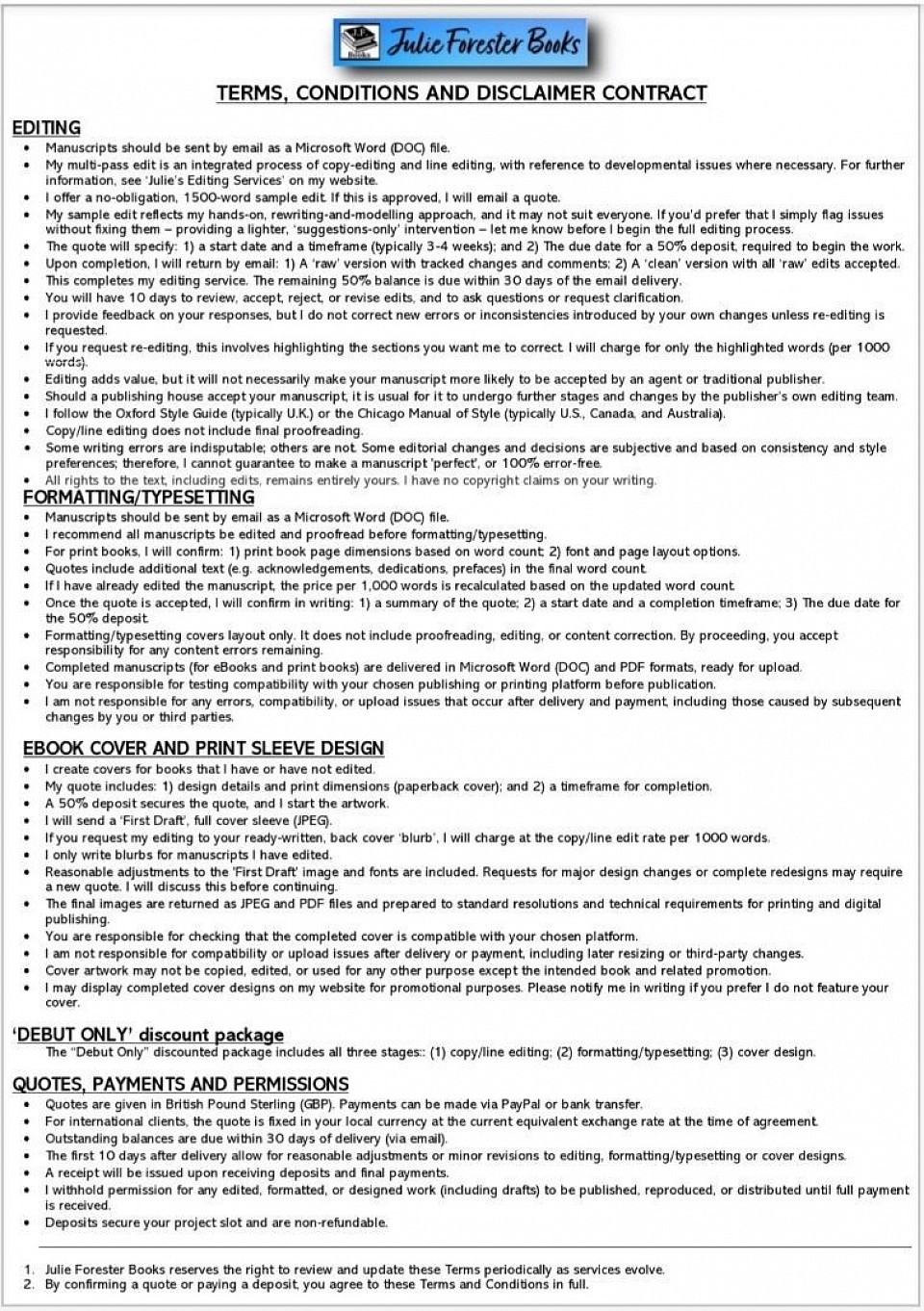 T&Cs (Last updated October 2025)