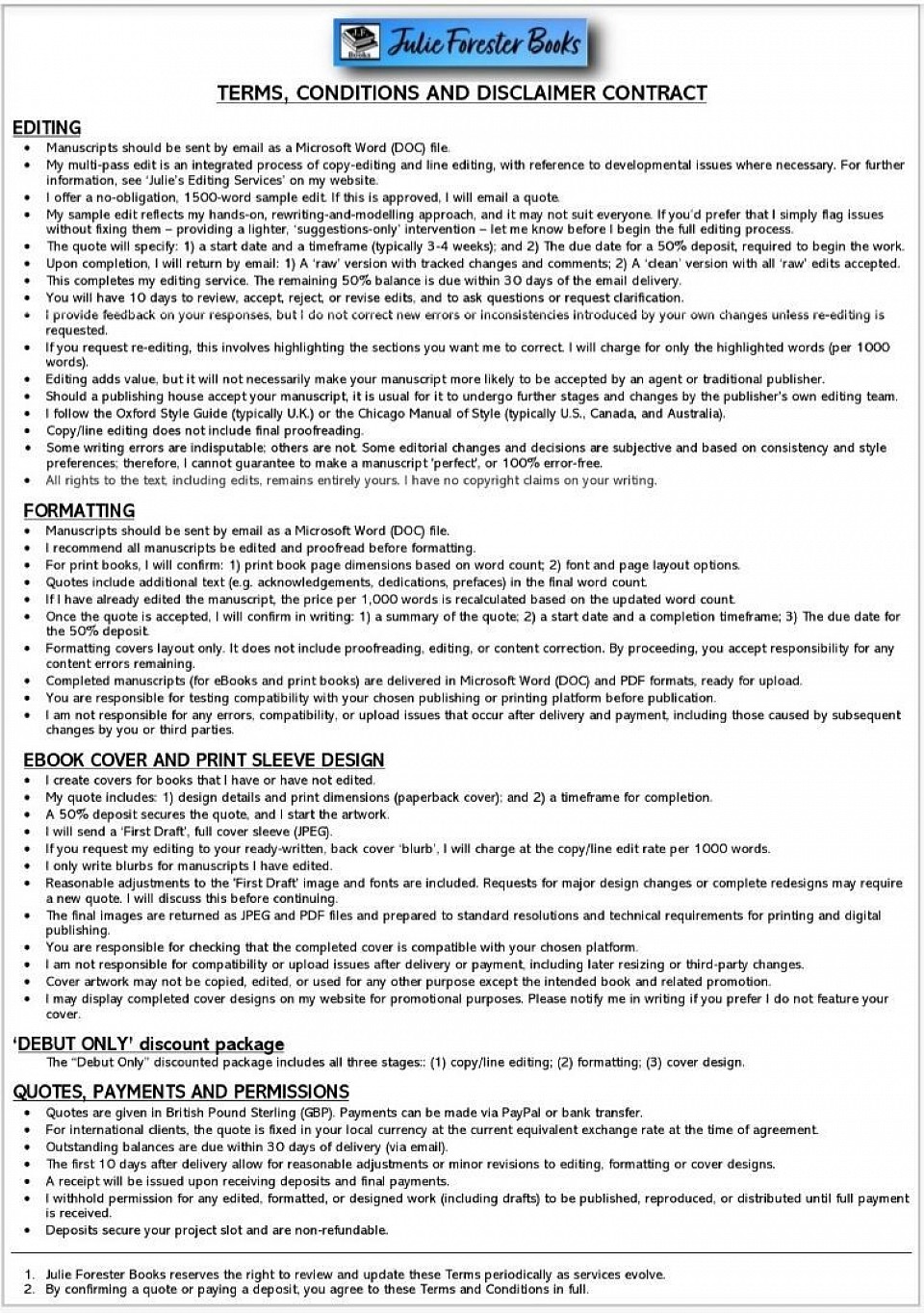 T&Cs (Last updated October 2025)