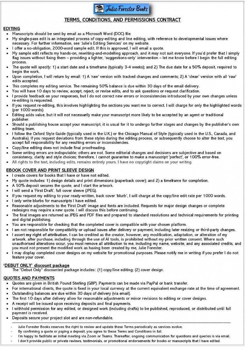 T&Cs (Last updated January 2026)